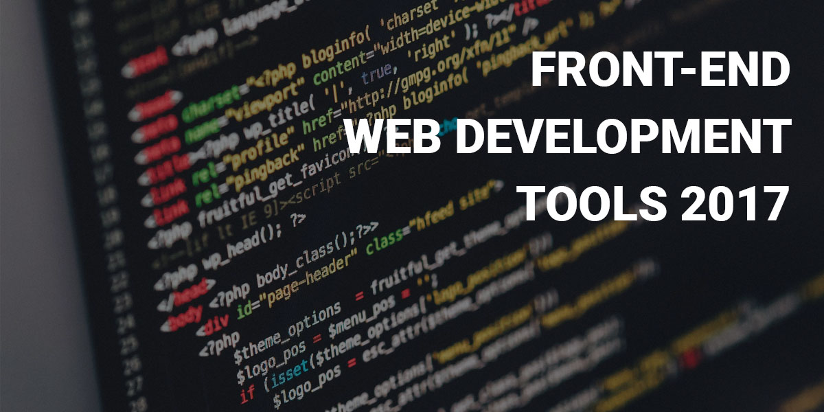 Front-End Web Development Tools