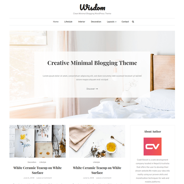 WordPress Themes - CodeVibrant