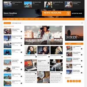 Creative Free Magazine WordPress Theme