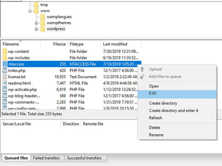 Htaccess File Code Edit htaccess file - CodeVibrant