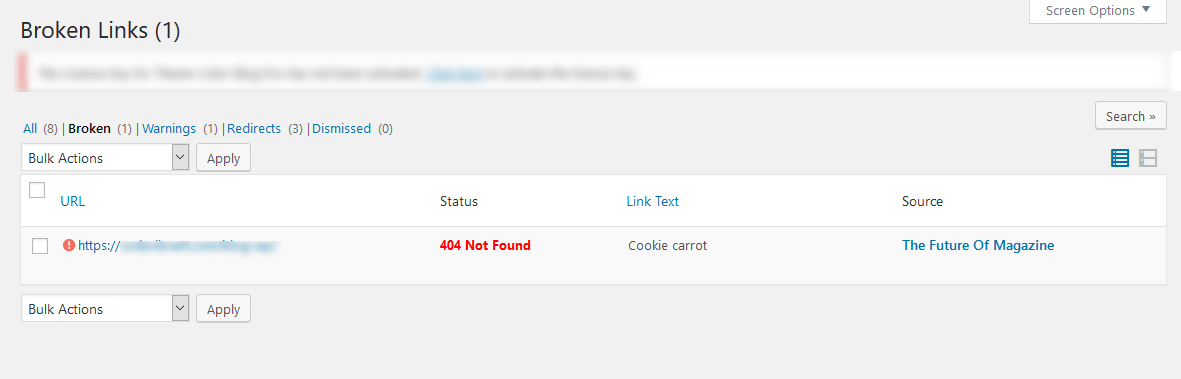 fix broken links plugin