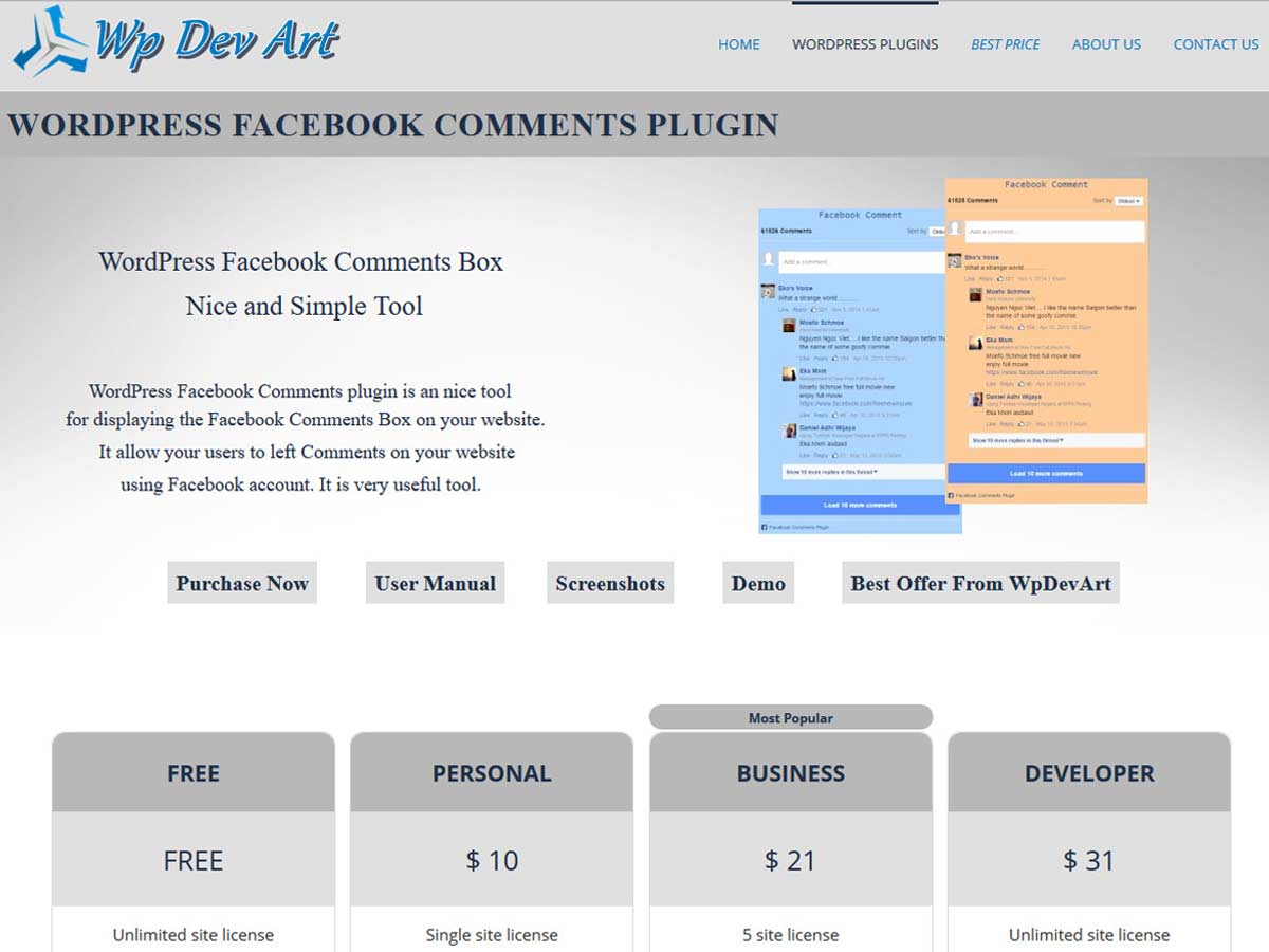 facebook-comment-plugin-by-wpdev-art