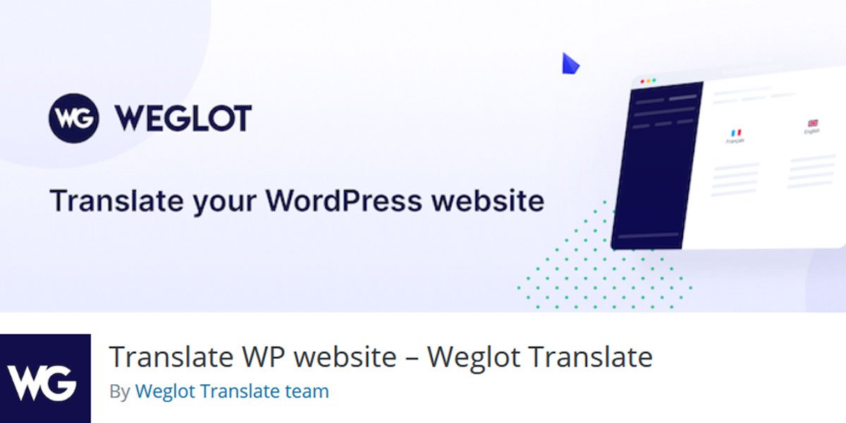 weglot WordPress multilingual plugin