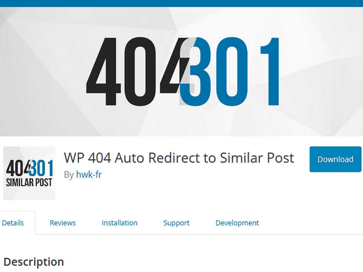 WP-404-Auto-Redirect