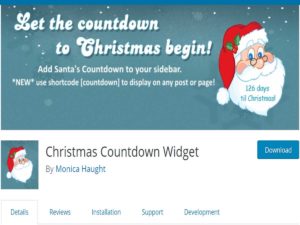 Christmas-Countdown-Widget