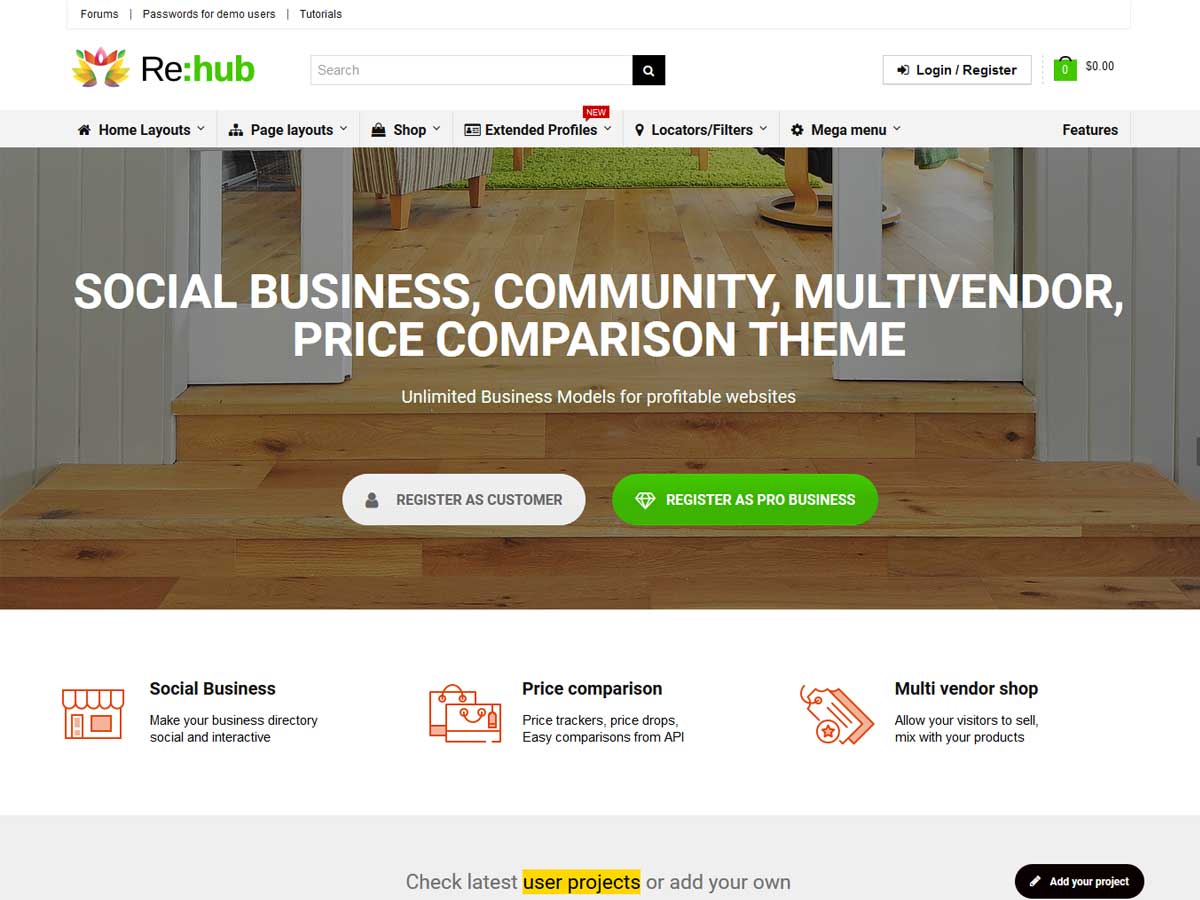 rehub- best WordPress theme for affiliate marketing